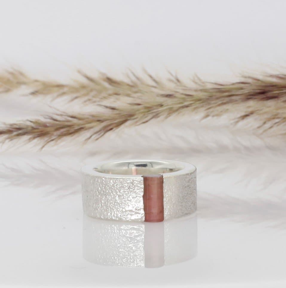 Anillo Jian con Turmalina en tensión