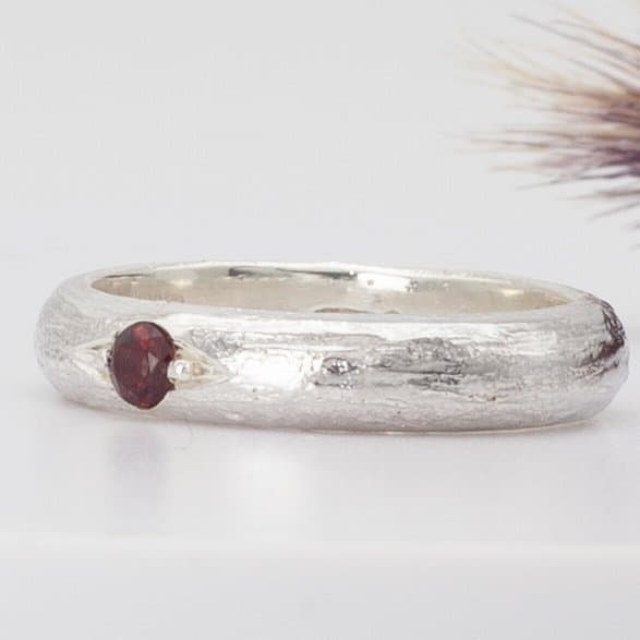 Anillo Gaia con Turmalina talla 16mm