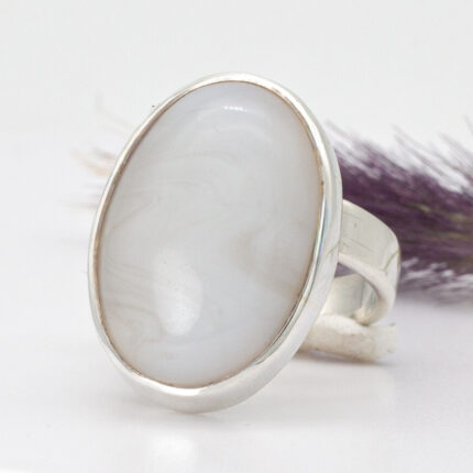 Anillo ajustable de Agata